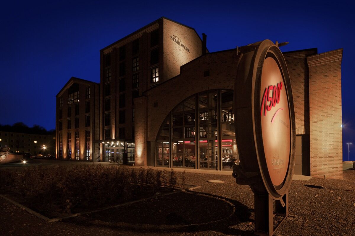 Altes Stahlwerk Business & Lifestyle Hotel Neumünster Exteriör bild